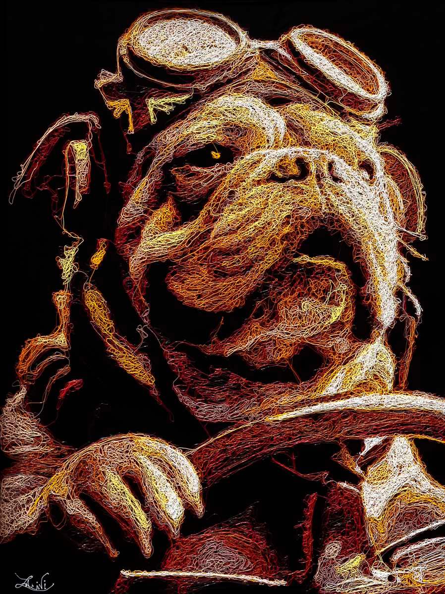 Stella - Original - SOLD by artist Zalini - Wyecliffe Galleries