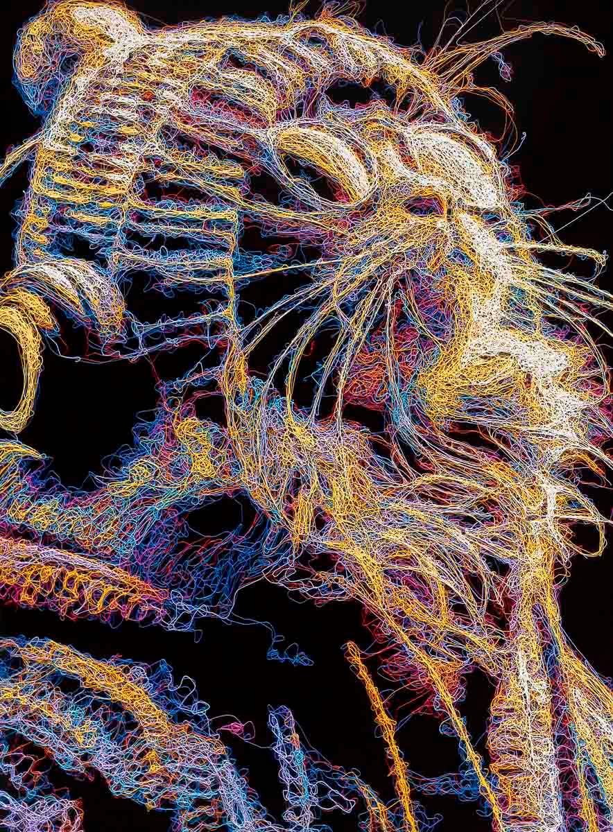 Sunday - Original - SOLD by artist Zalini - Wyecliffe Galleries