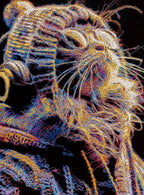 Sunday - Original - SOLD by artist Zalini - Wyecliffe Galleries