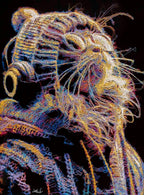 Sunday - Original - SOLD by artist Zalini - Wyecliffe Galleries