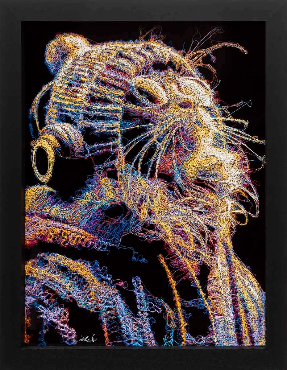 Sunday - Original - SOLD by artist Zalini - Wyecliffe Galleries