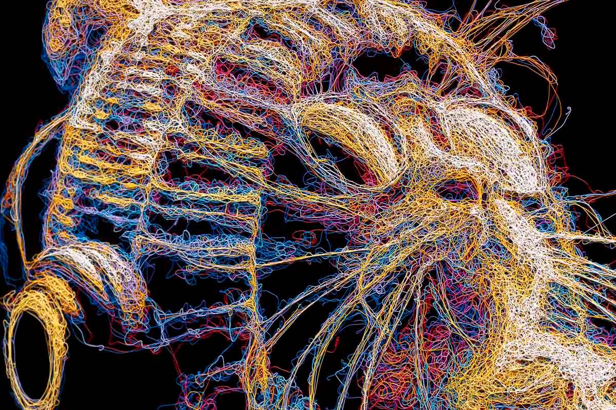 Sunday - Original - SOLD by artist Zalini - Wyecliffe Galleries