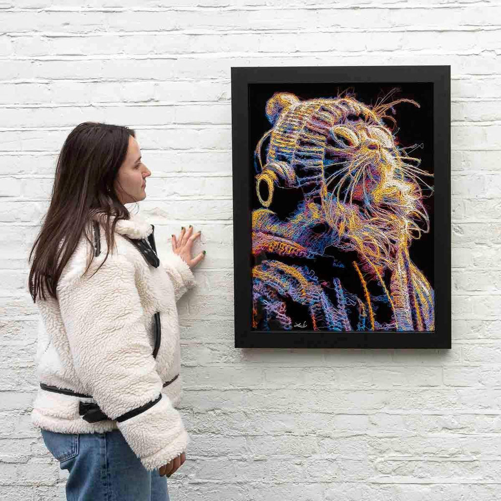 Sunday - Original - SOLD by artist Zalini - Wyecliffe Galleries