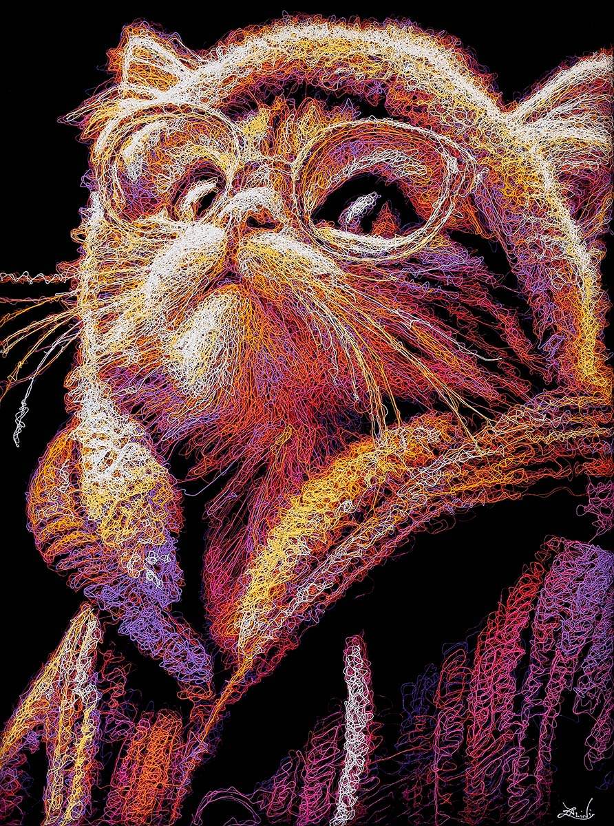 Sunset - Original - SOLD by artist Zalini - Wyecliffe Galleries