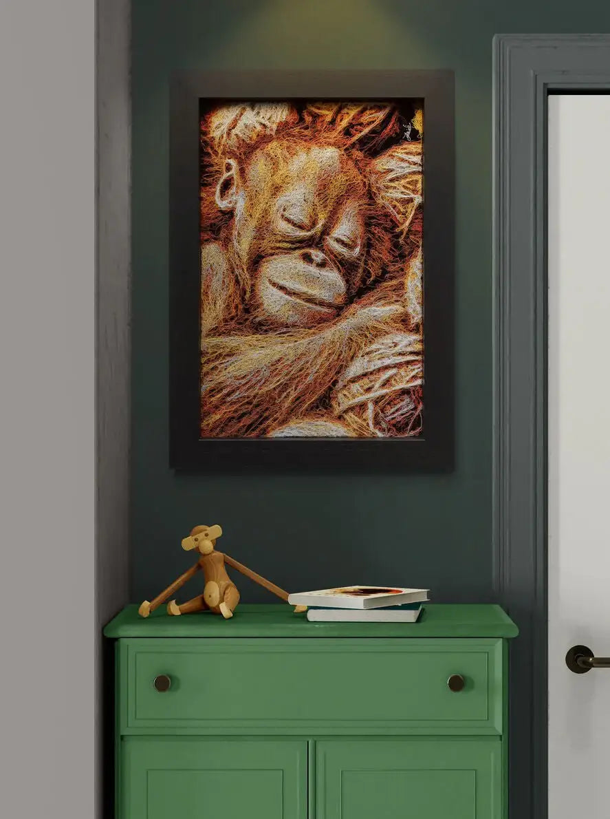 Tangletan - Original by artist Zalini - Wyecliffe Galleries