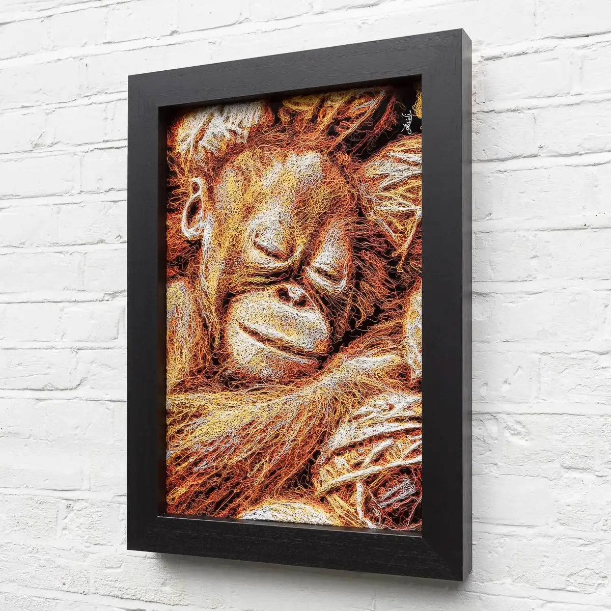 Tangletan - Original by artist Zalini - Wyecliffe Galleries