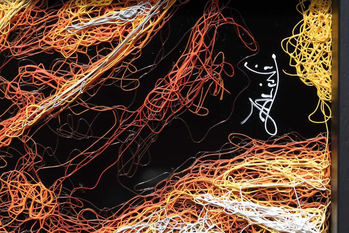 Tangletan - Original by artist Zalini - Wyecliffe Galleries