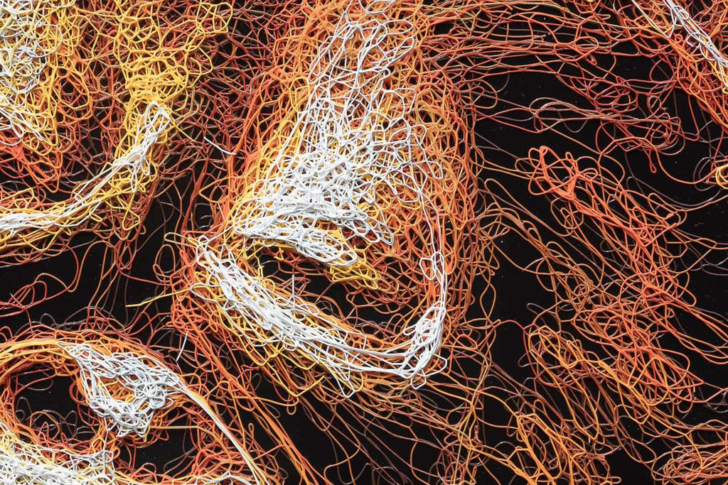 Tangletan - Original by artist Zalini - Wyecliffe Galleries