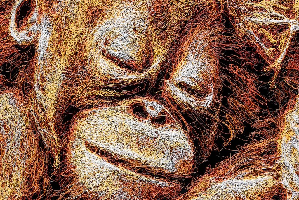 Tangletan - Original by artist Zalini - Wyecliffe Galleries