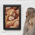 Tangletan - Original by artist Zalini - Wyecliffe Galleries