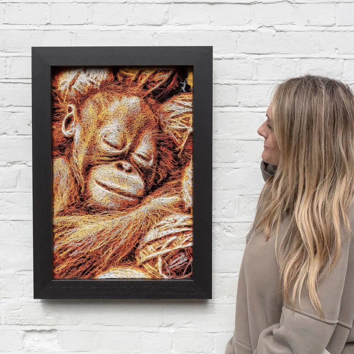 Tangletan - Original by artist Zalini - Wyecliffe Galleries