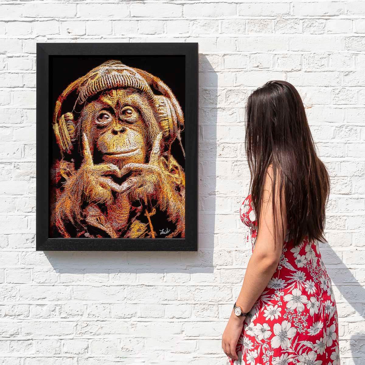 Tango - Original - SOLD by artist Zalini - Wyecliffe Galleries