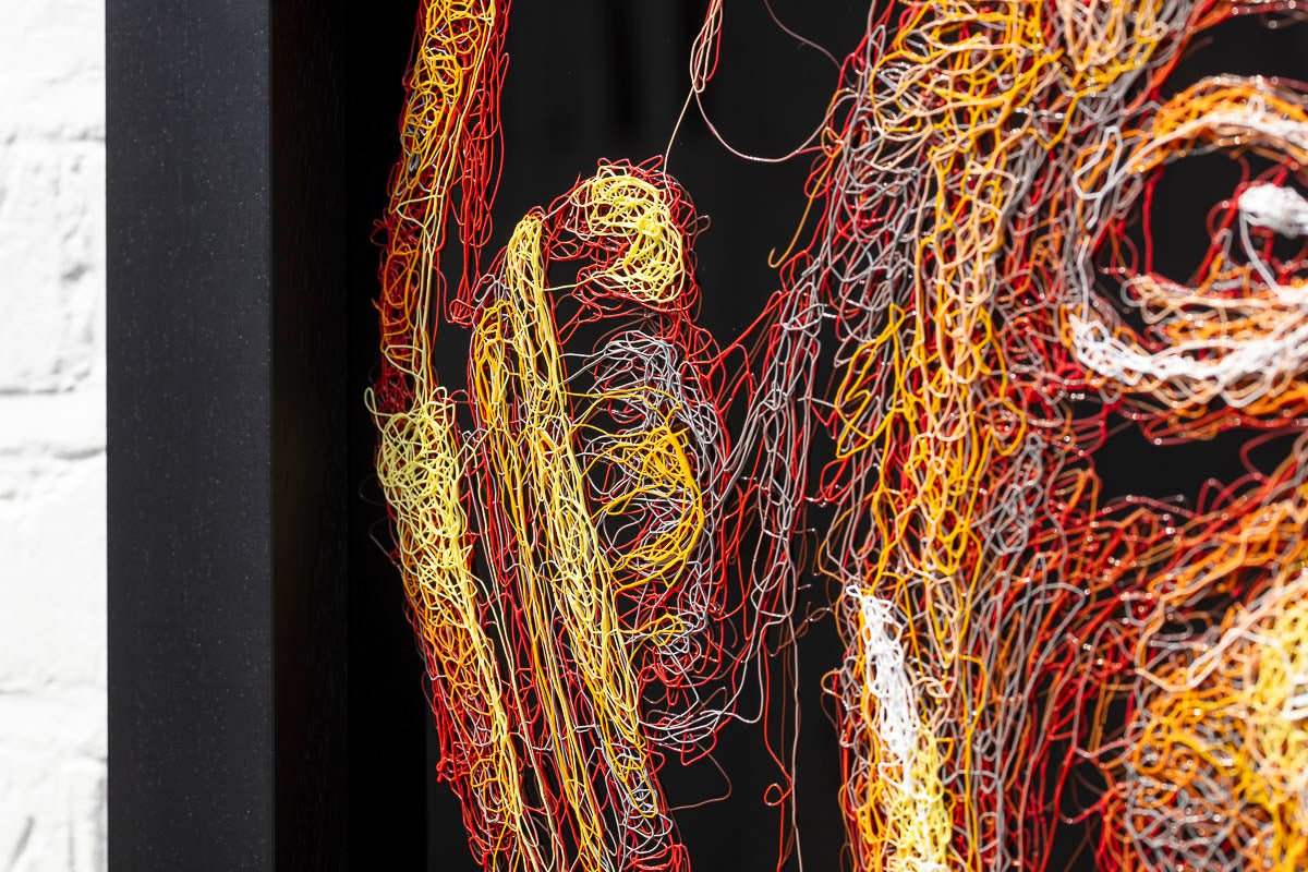 Tango - Original - SOLD by artist Zalini - Wyecliffe Galleries