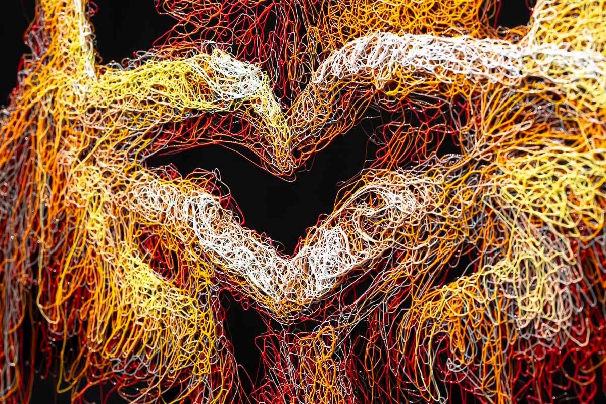 Tango - Original - SOLD by artist Zalini - Wyecliffe Galleries