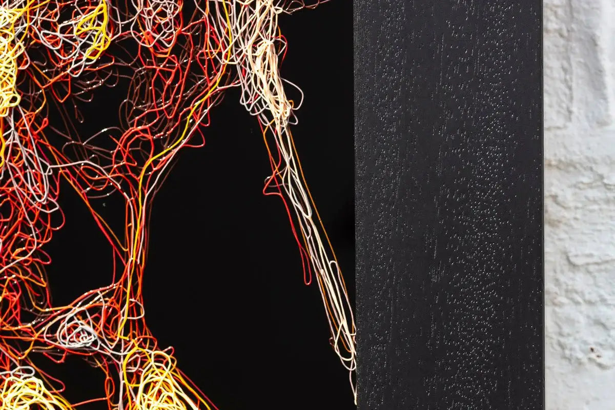 Tango - Original - SOLD by artist Zalini - Wyecliffe Galleries