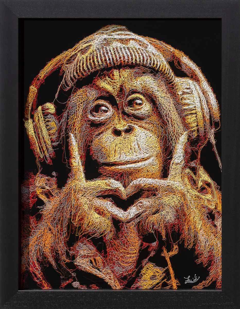 Tango - Original - SOLD by artist Zalini - Wyecliffe Galleries