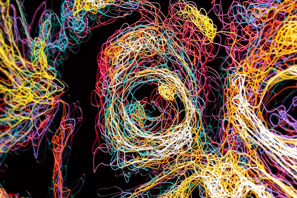 Tick Tech - Original - SOLD by artist Zalini - Wyecliffe Galleries