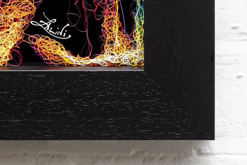 Tick Tech - Original - SOLD by artist Zalini - Wyecliffe Galleries