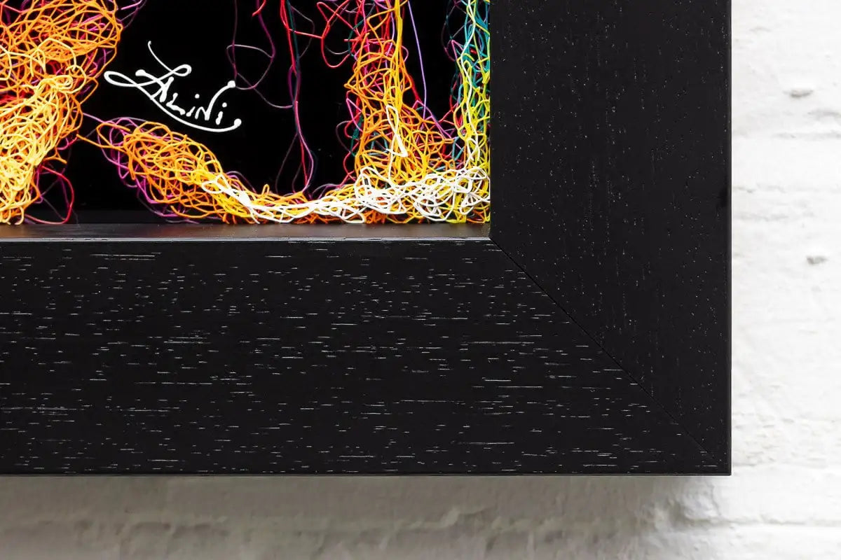 Tick Tech - Original - SOLD by artist Zalini - Wyecliffe Galleries