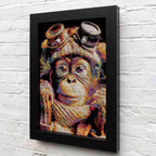 Tick Tech - Original - SOLD by artist Zalini - Wyecliffe Galleries