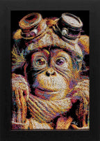 Tick Tech - Original - SOLD by artist Zalini - Wyecliffe Galleries