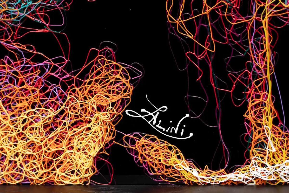 Tick Tech - Original - SOLD by artist Zalini - Wyecliffe Galleries