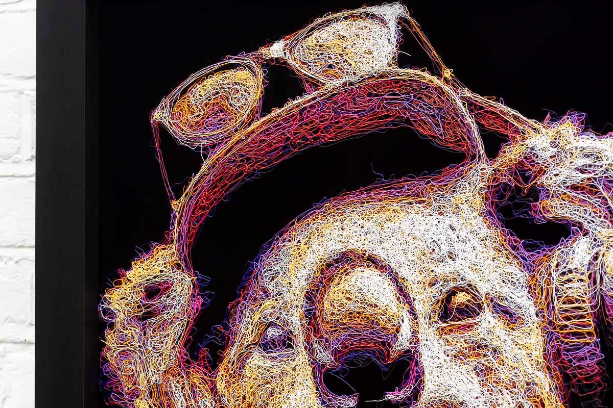 Tucker - Original by artist Zalini - Wyecliffe Galleries