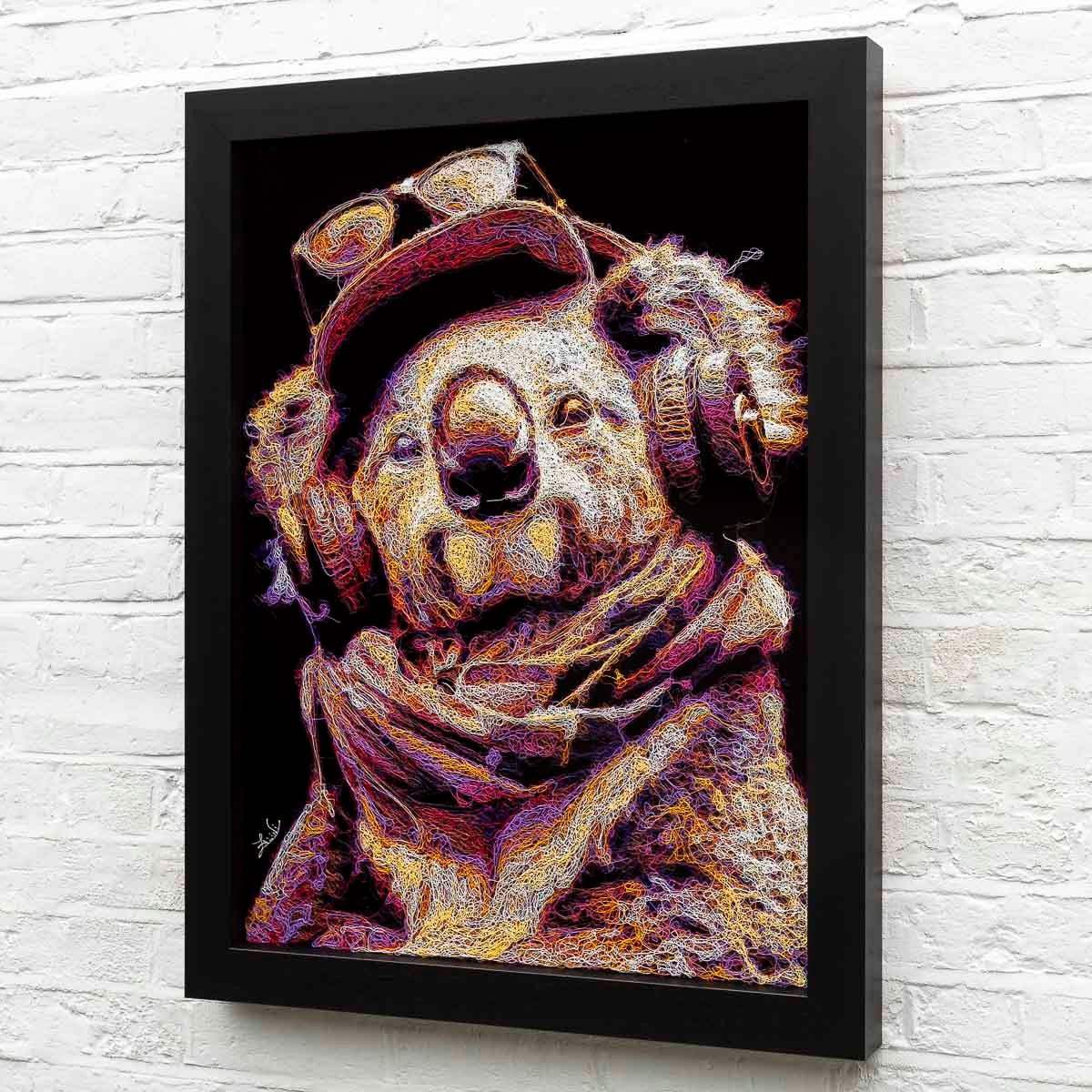 Tucker - Original by artist Zalini - Wyecliffe Galleries