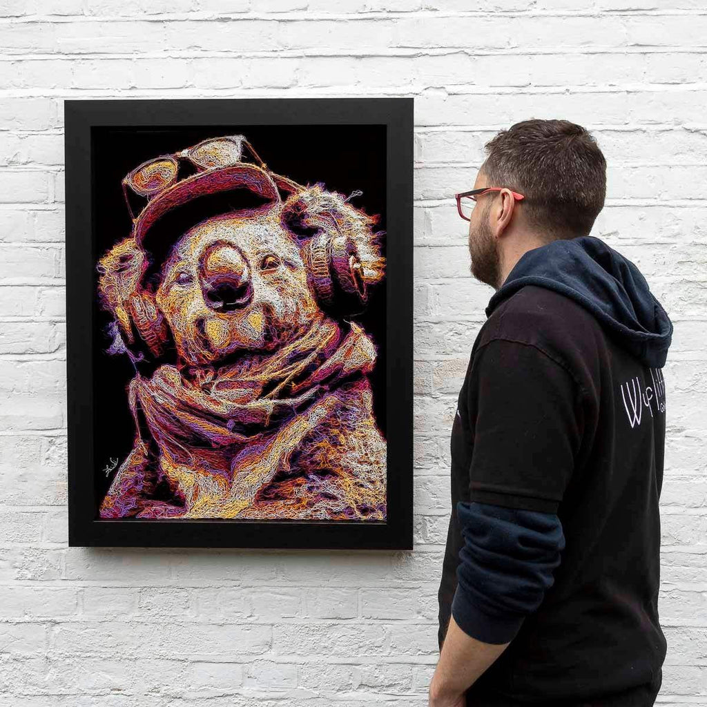 Tucker - Original by artist Zalini - Wyecliffe Galleries