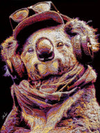 Tucker - Original by artist Zalini - Wyecliffe Galleries