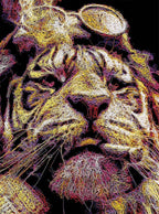 Tumii - Original - SOLD by artist Zalini - Wyecliffe Galleries