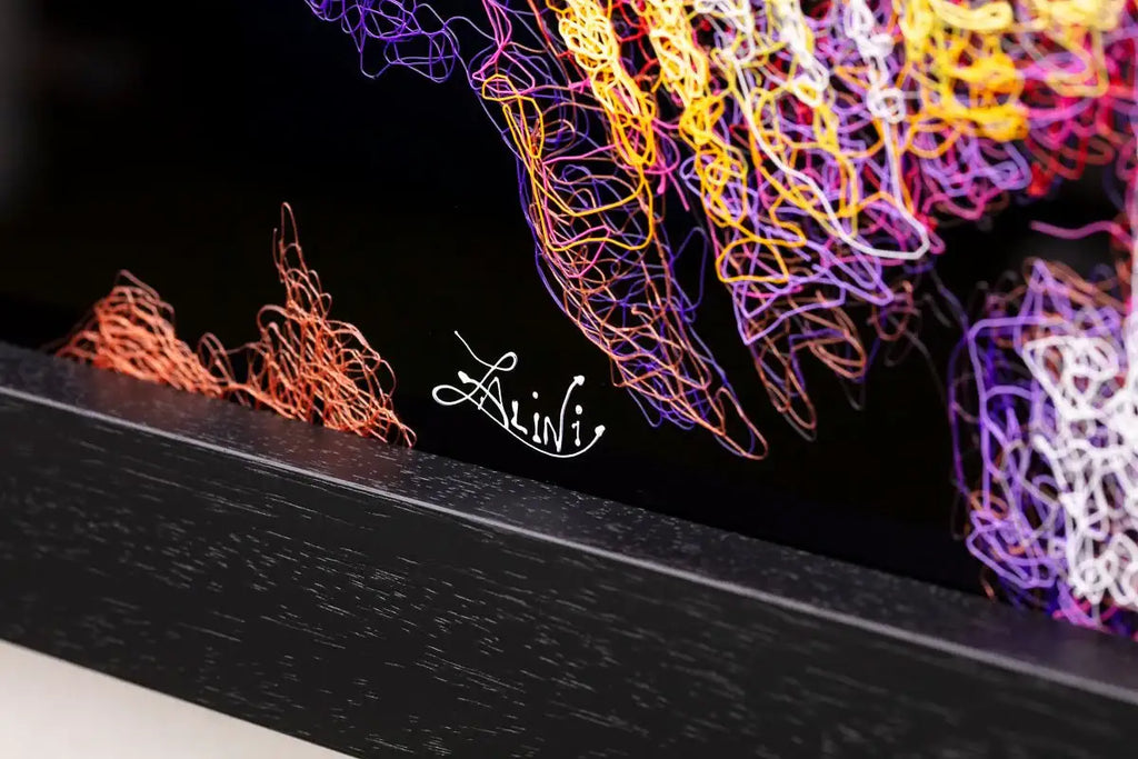 Tumii - Original - SOLD by artist Zalini - Wyecliffe Galleries