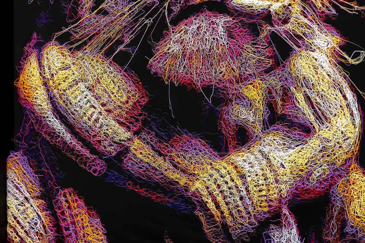 Tumii - Original - SOLD by artist Zalini - Wyecliffe Galleries