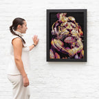 Tumii - Original - SOLD by artist Zalini - Wyecliffe Galleries