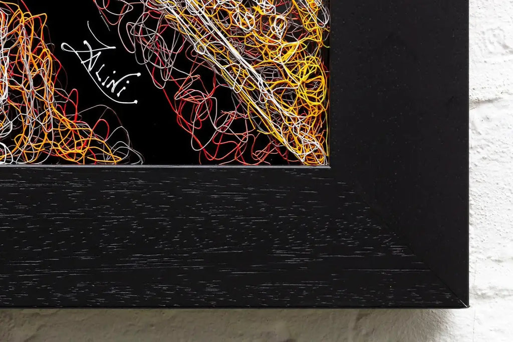 Tuna - Ahmen - Original - SOLD by artist Zalini - Wyecliffe Galleries