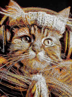 Tuna - Ahmen - Original - SOLD by artist Zalini - Wyecliffe Galleries