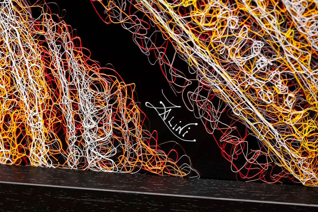 Tuna - Ahmen - Original - SOLD by artist Zalini - Wyecliffe Galleries