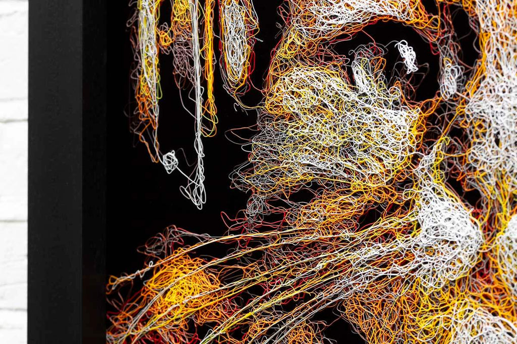 Tuna - Ahmen - Original - SOLD by artist Zalini - Wyecliffe Galleries