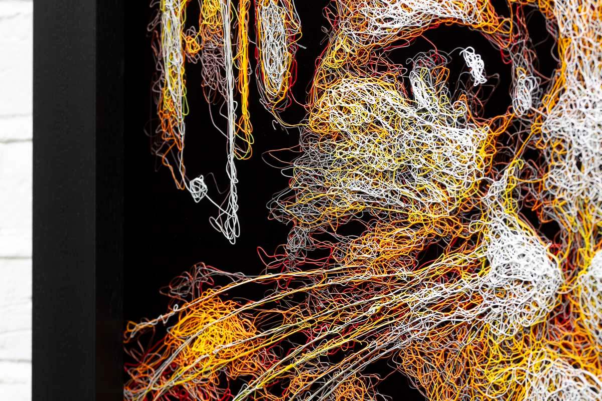 Tuna - Ahmen - Original - SOLD by artist Zalini - Wyecliffe Galleries