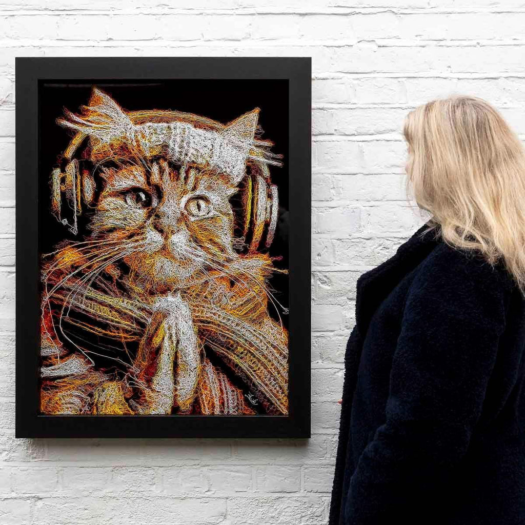 Tuna - Ahmen - Original - SOLD by artist Zalini - Wyecliffe Galleries