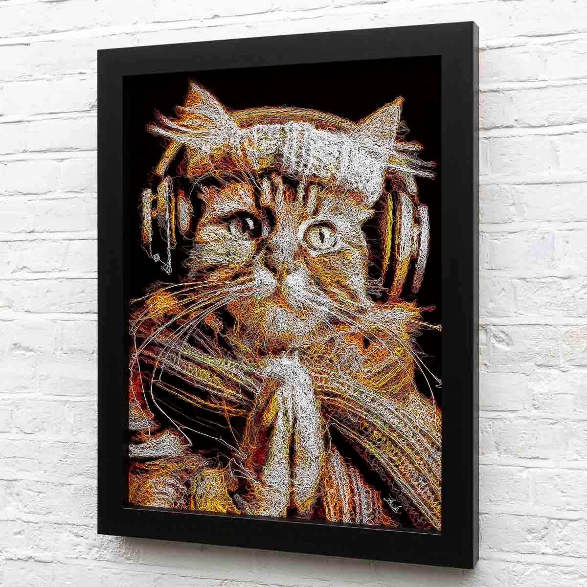 Tuna - Ahmen - Original - SOLD by artist Zalini - Wyecliffe Galleries