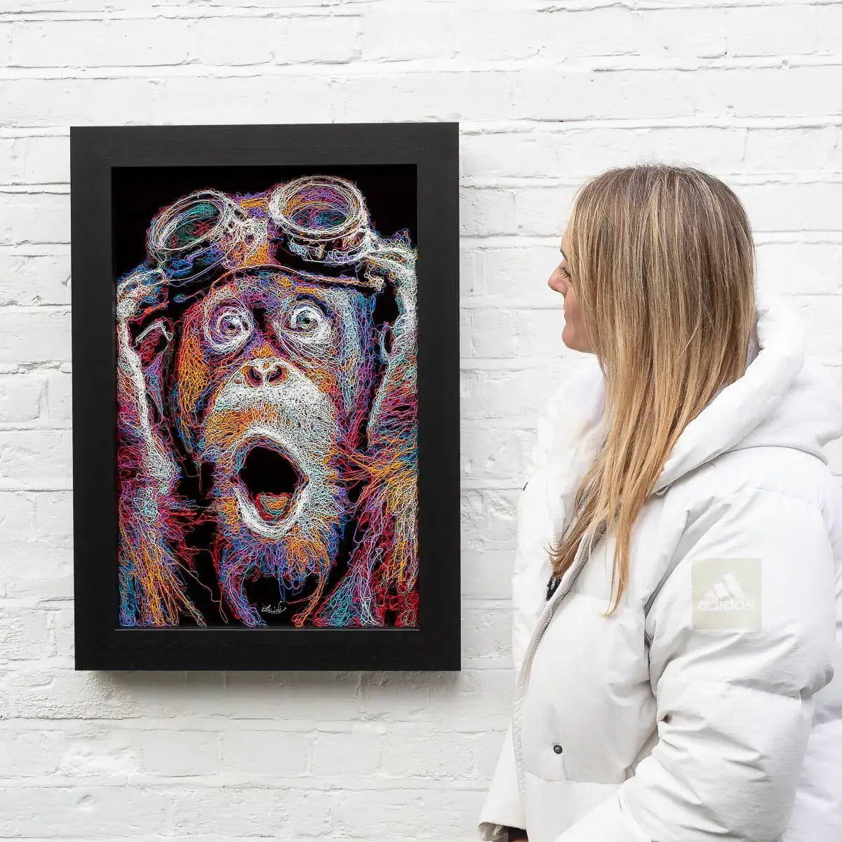 What The! - Original - SOLD by artist Zalini - Wyecliffe Galleries