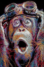 What The! - Original - SOLD by artist Zalini - Wyecliffe Galleries