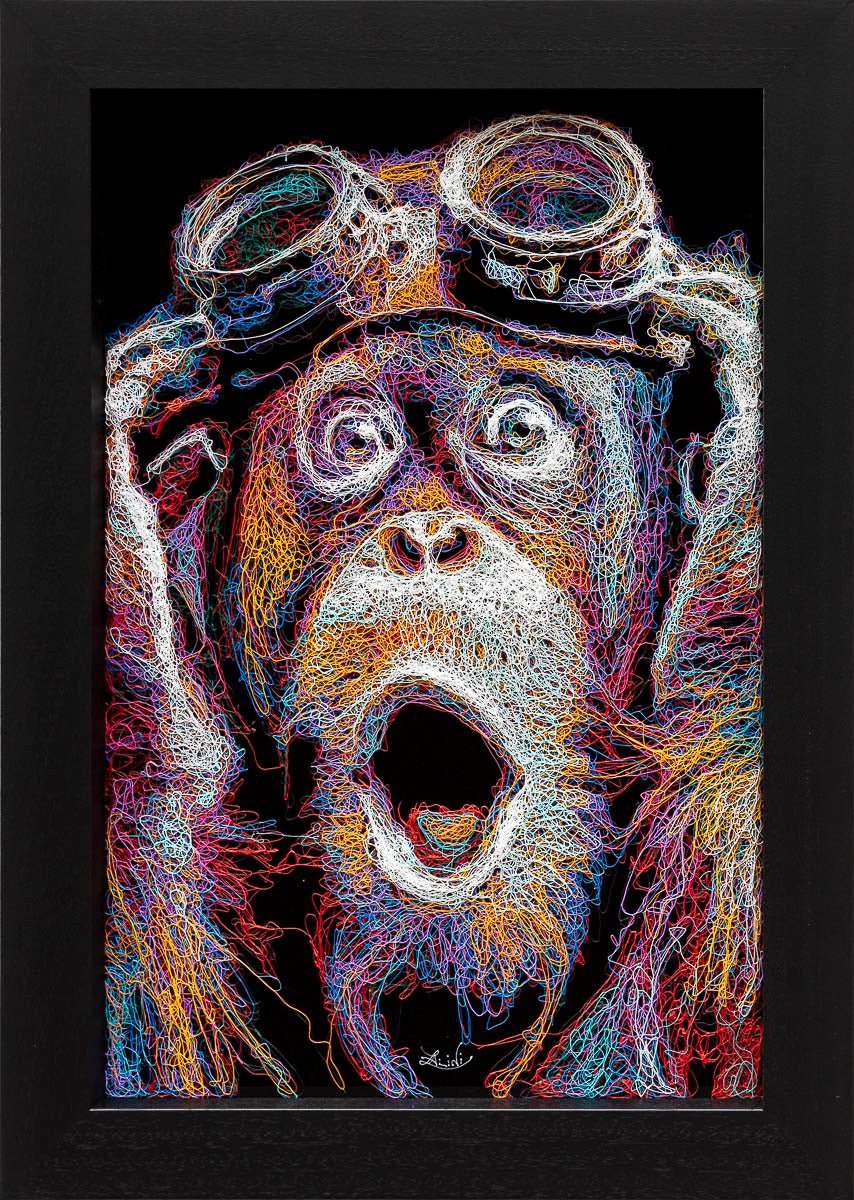 What The! - Original - SOLD by artist Zalini - Wyecliffe Galleries