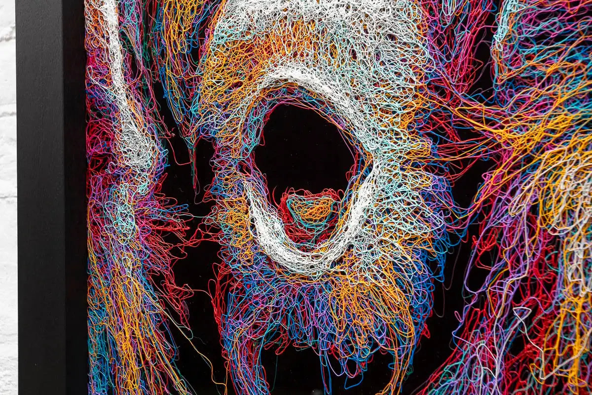 What The! - Original - SOLD by artist Zalini - Wyecliffe Galleries