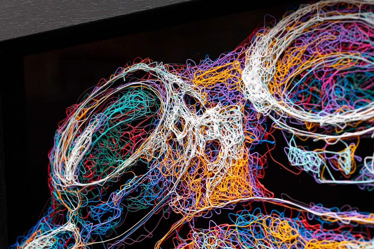 What The! - Original - SOLD by artist Zalini - Wyecliffe Galleries