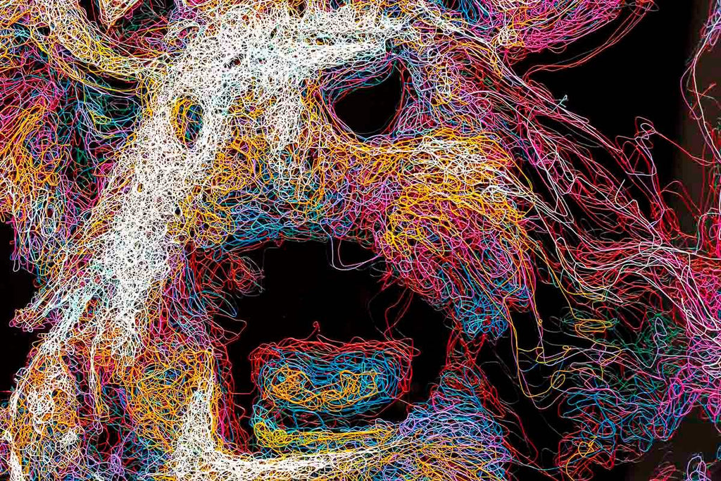 Woah - Original - SOLD by artist Zalini - Wyecliffe Galleries