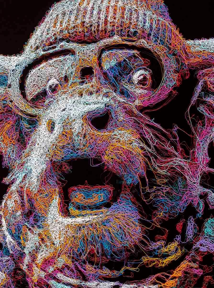 Woah - Original - SOLD by artist Zalini - Wyecliffe Galleries