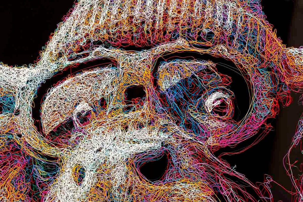 Woah - Original - SOLD by artist Zalini - Wyecliffe Galleries