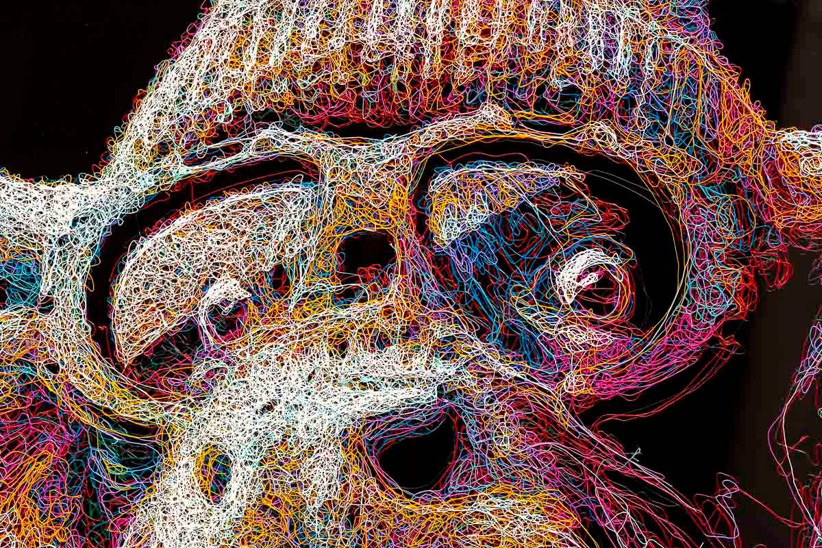 Woah - Original - SOLD by artist Zalini - Wyecliffe Galleries